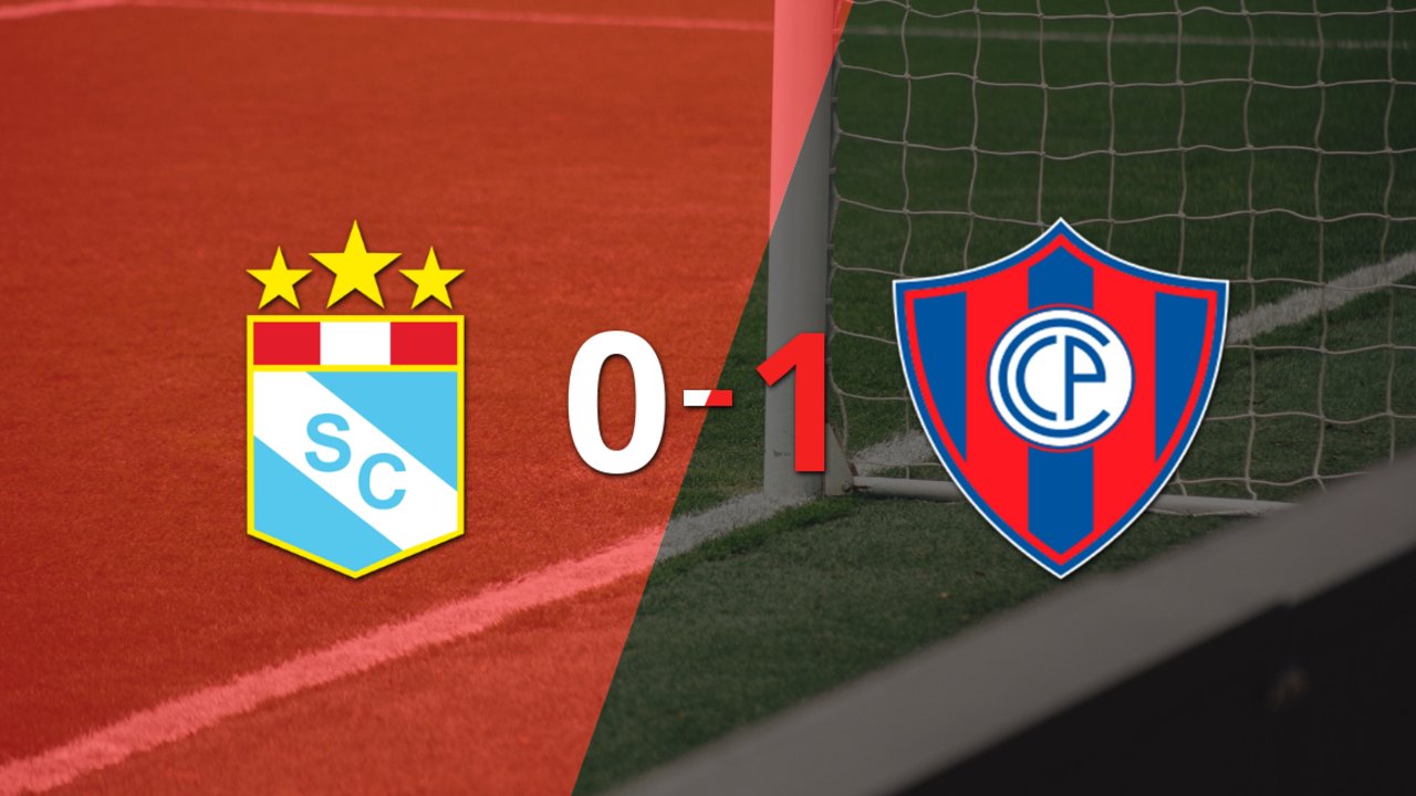 Juan Iturbe le dio la victoria a Cerro Porteño ante Sporting Cristal