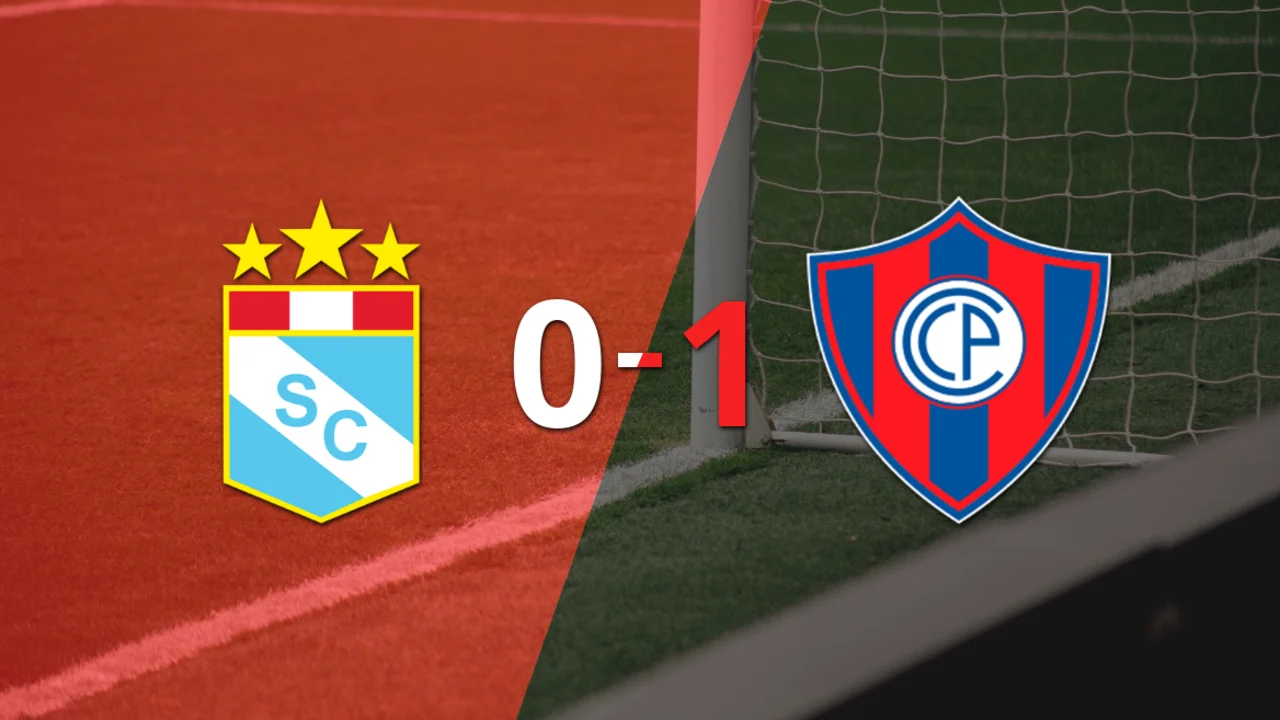 Juan Iturbe le dio la victoria a Cerro Porteño ante Sporting Cristal