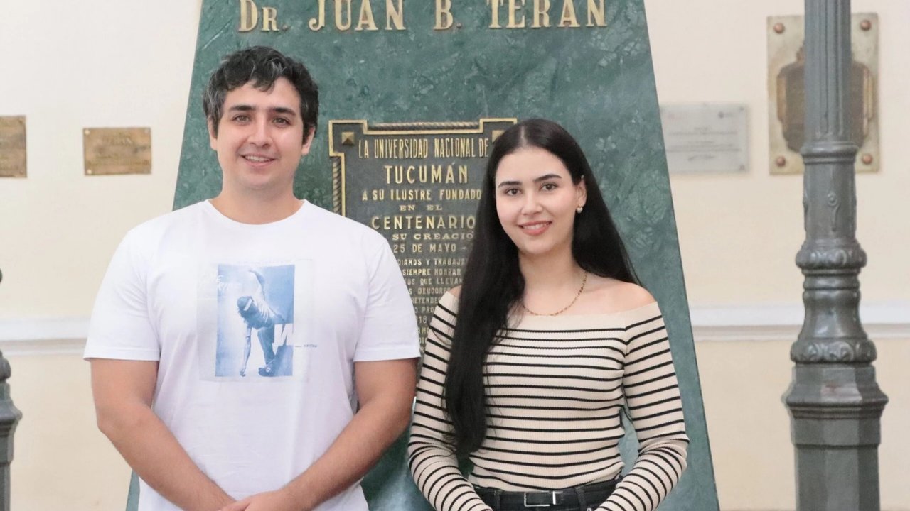 Federico Tomás y Laura Castaño.