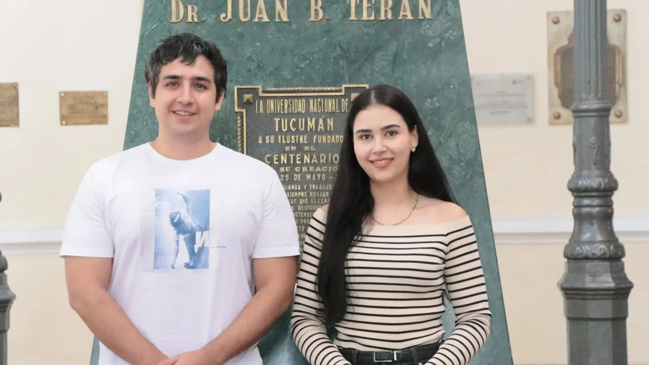 Federico Tomás y Laura Castaño.