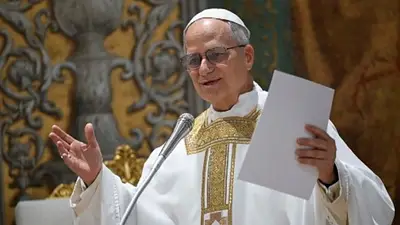 El papa León XIV pidió situar la dignidad de los menores migrantes "en el centro" El papa León XIV pidió situar la dignidad de los menores migrantes "en el centro"