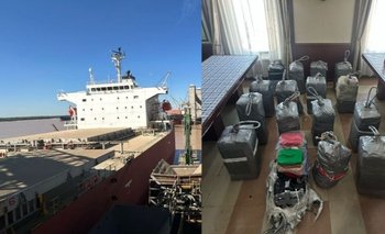 Liberaron a los tripulantes del buque donde se secuestraron casi 500 kilos de cocaína | Santa fe