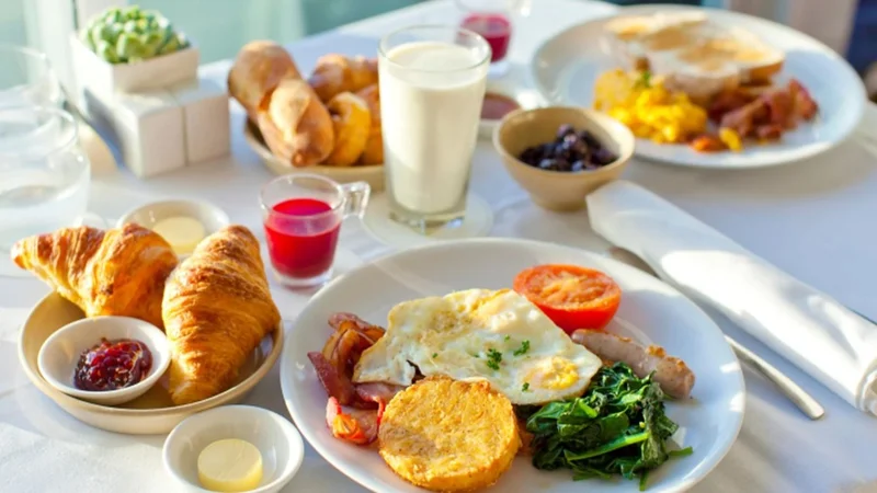 desayuno, comida, alimentos, nutrición