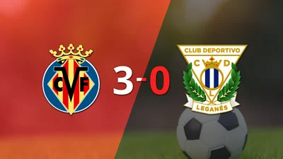 Doblete de Ayoze Pérez en la goleada de Villarreal frente a Leganés Doblete de Ayoze Pérez en la goleada de Villarreal frente a Leganés