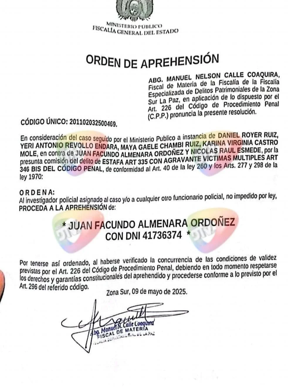 Luck Ra detenido en Bolivia