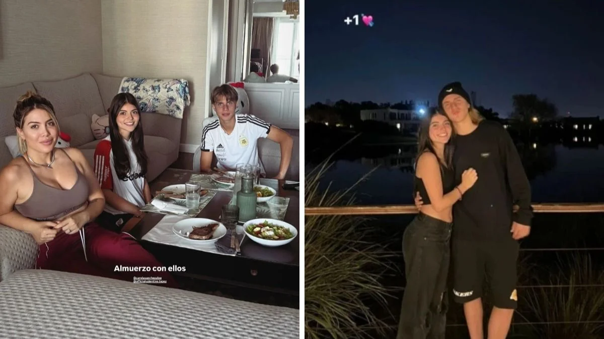 Quién es la novia de Valentino López.