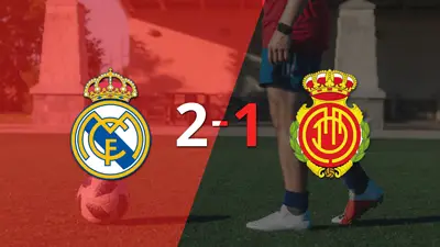 Real Madrid da vuelta el marcador y triunfa 2 a 1 sobre Mallorca con gol agónico Real Madrid da vuelta el marcador y triunfa 2 a 1 sobre Mallorca con gol agónico