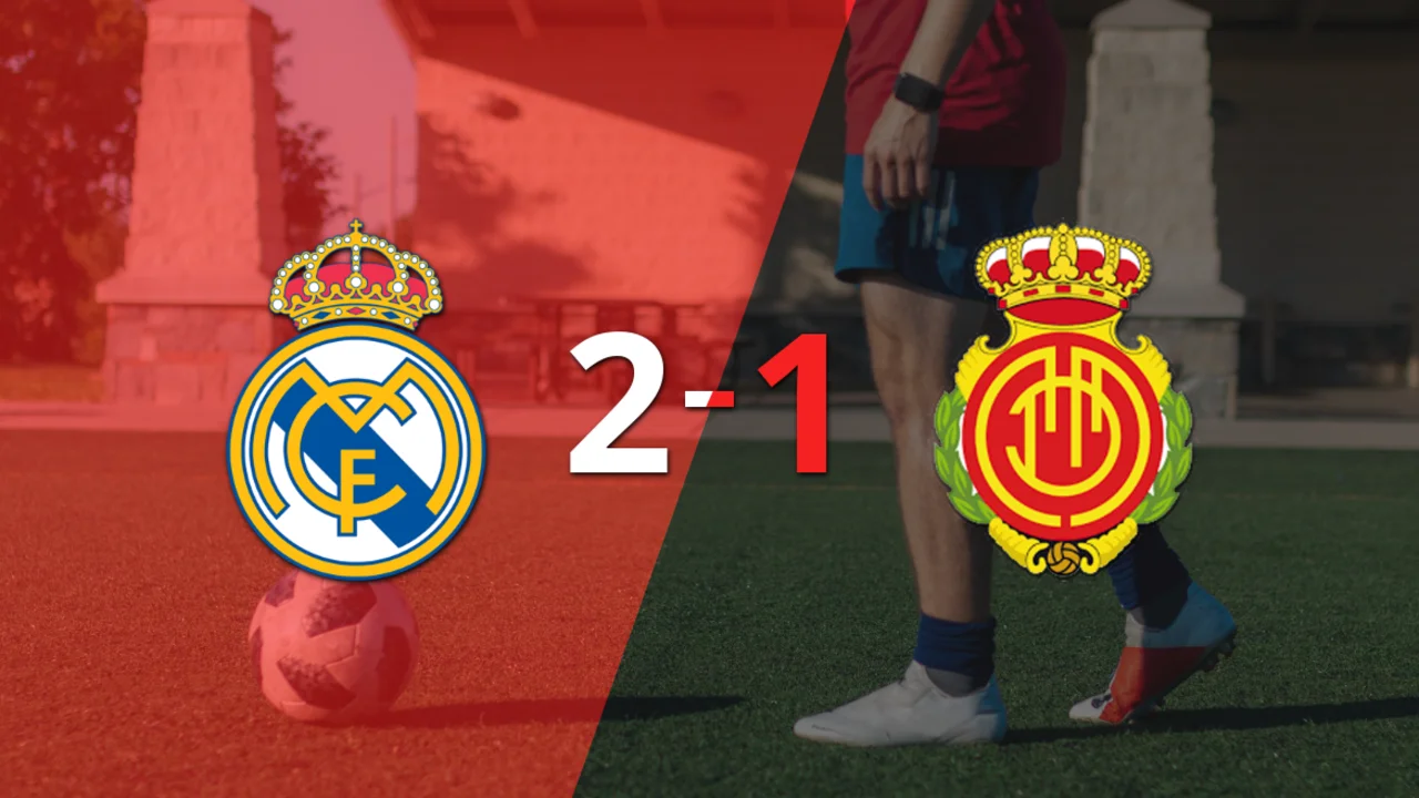 Real Madrid da vuelta el marcador y triunfa 2 a 1 sobre Mallorca con gol agónico