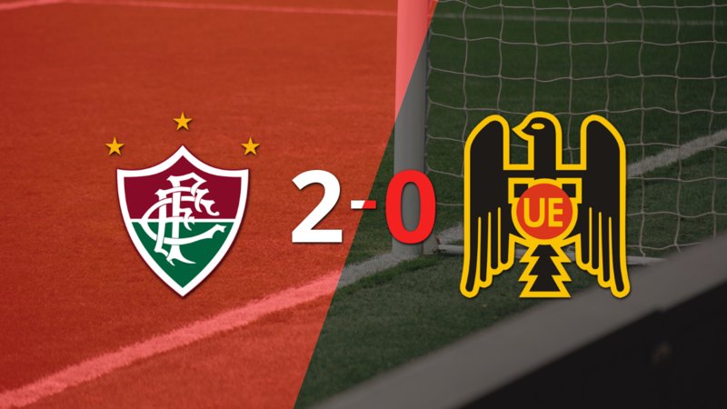 Fluminense celebró una victoria 2-0 sobre Unión Española