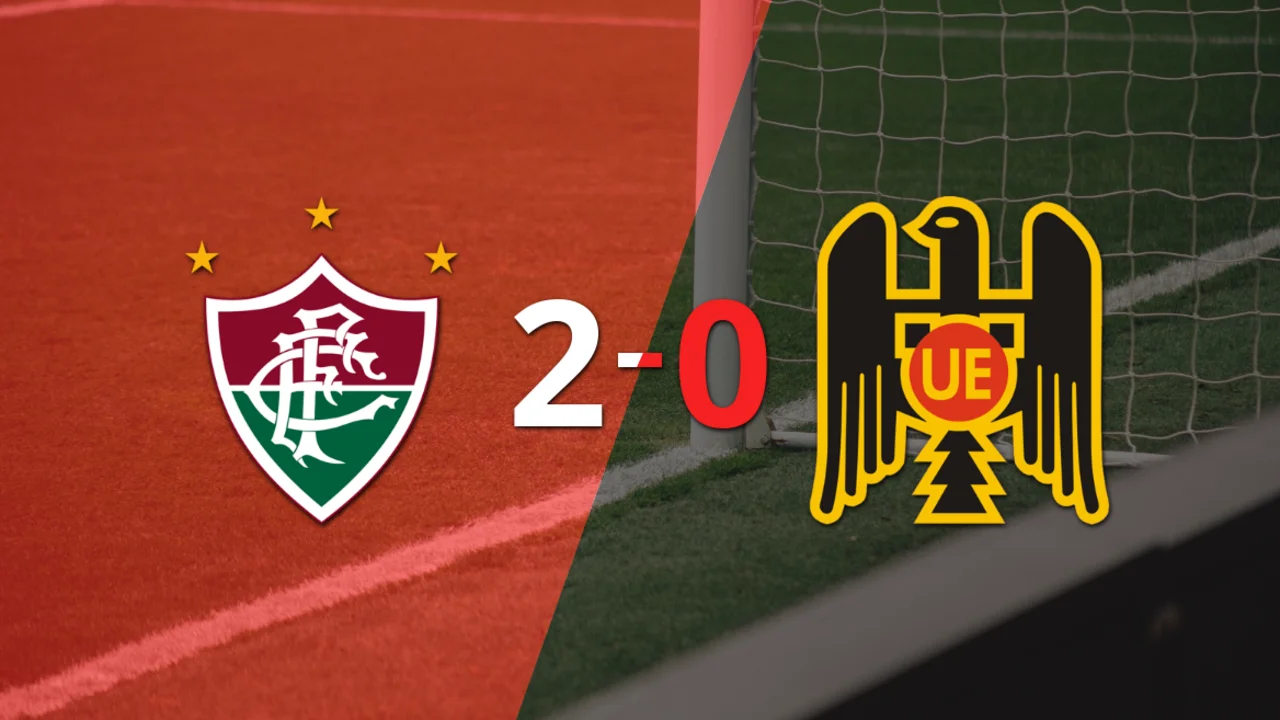 Fluminense celebró una victoria 2-0 sobre Unión Española