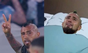 Memes: Vidal quiso cargar a los hinchas argentinos y quedó en ridículo | Copa libertadores