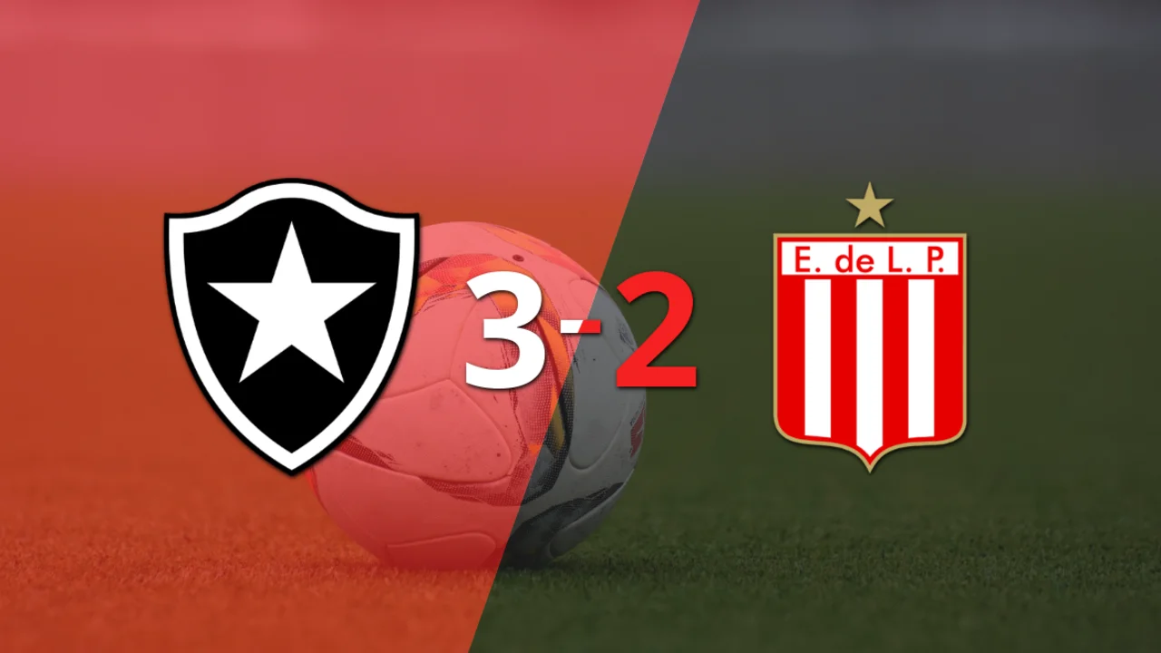 Derrota de Estudiantes ante Botafogo a pesar del doblete de Tiago Palacios