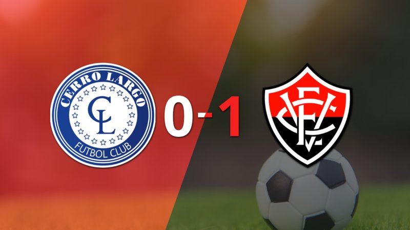Vitória logró la victoria por 1 a 0 ante Cerro Largo