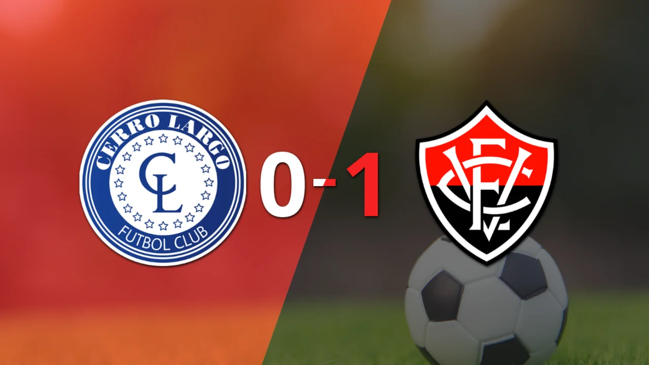 Vitória logró la victoria por 1 a 0 ante Cerro Largo