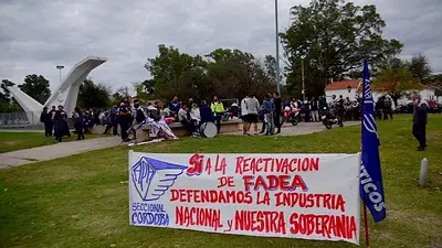 Crisis en FAdeA: este jueves, retomaron las tareas en la planta de Córdoba. Crisis en FAdeA: este jueves, retomaron las tareas en la planta de Córdoba.