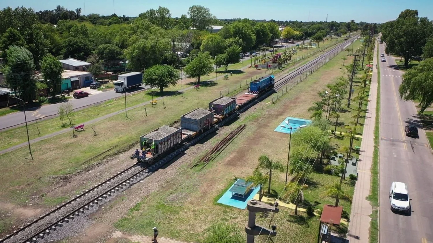 Renovación de la línea Mitre del tren