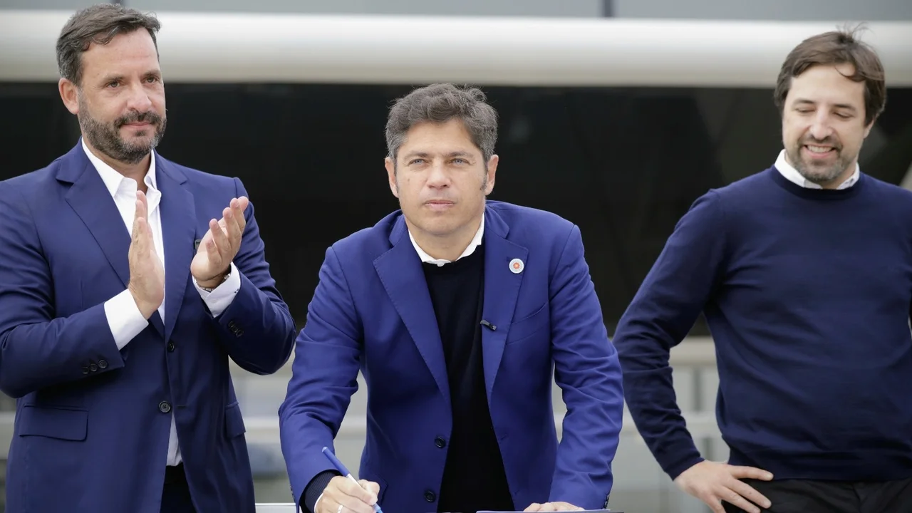  Kicillof inauguró obras en Escobar y confrontó con Milei: “Gobernar es crear trabajo y cuidar la salud de todos y todas”