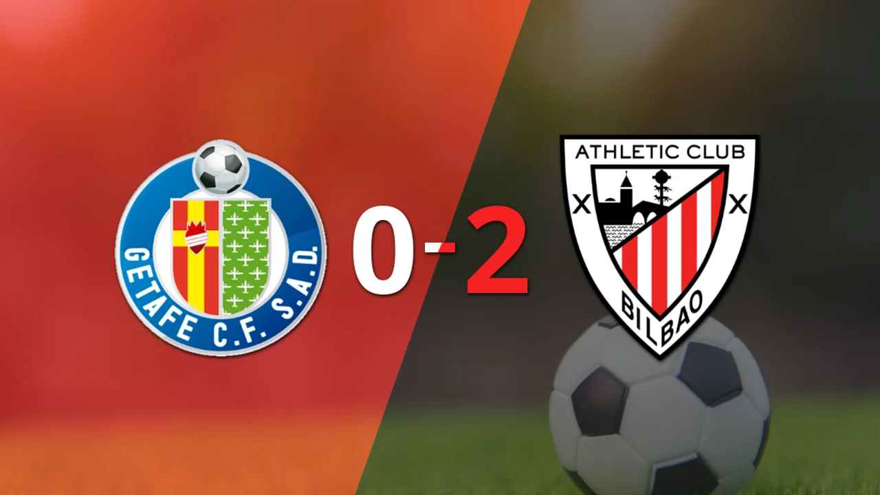 Athletic Bilbao da un golpe de autoridad venciendo a Getafe por 2 a 0