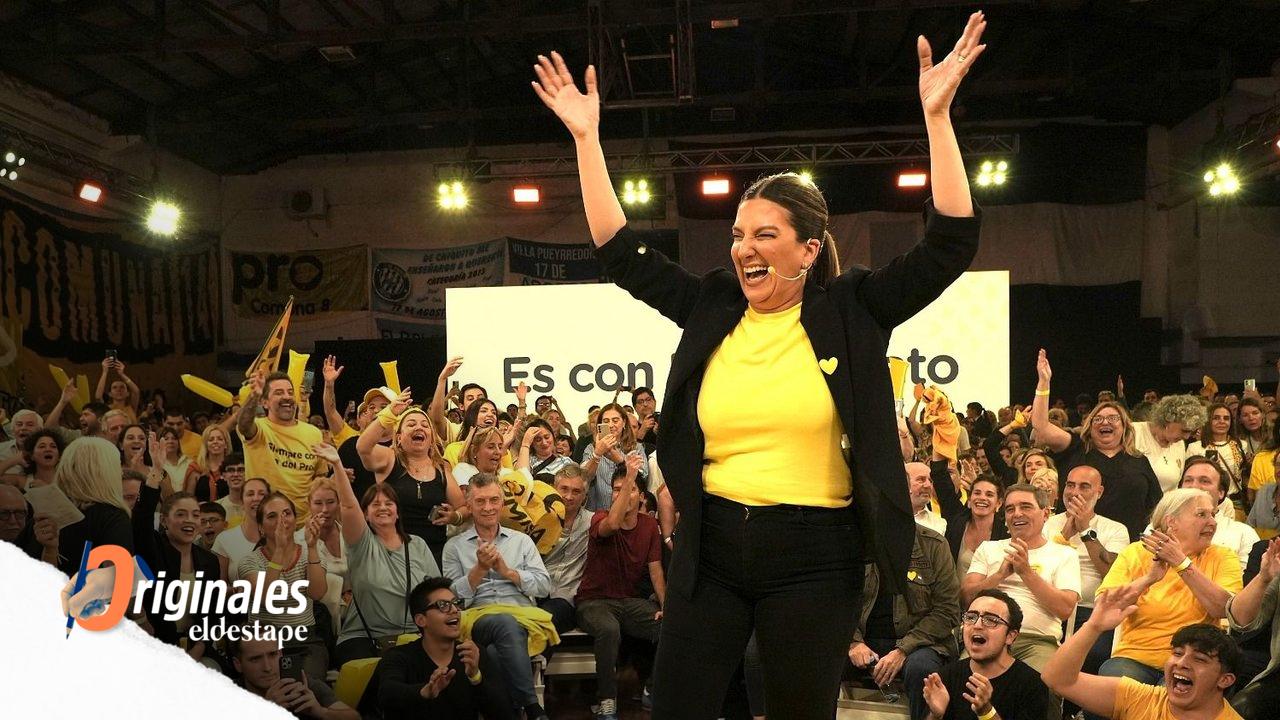 Amarillo y caminata infinita: los cierres del PRO y Larreta