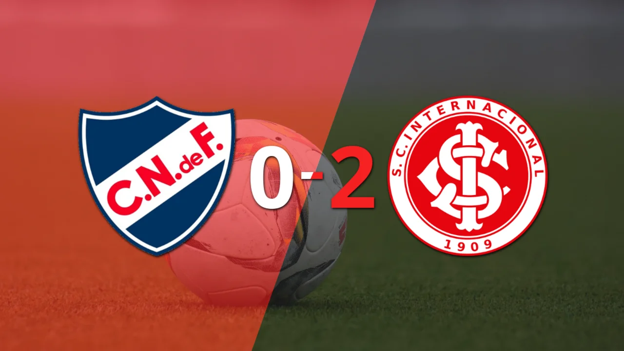 Internacional domina y gana con un sólido 2-0 a Nacional