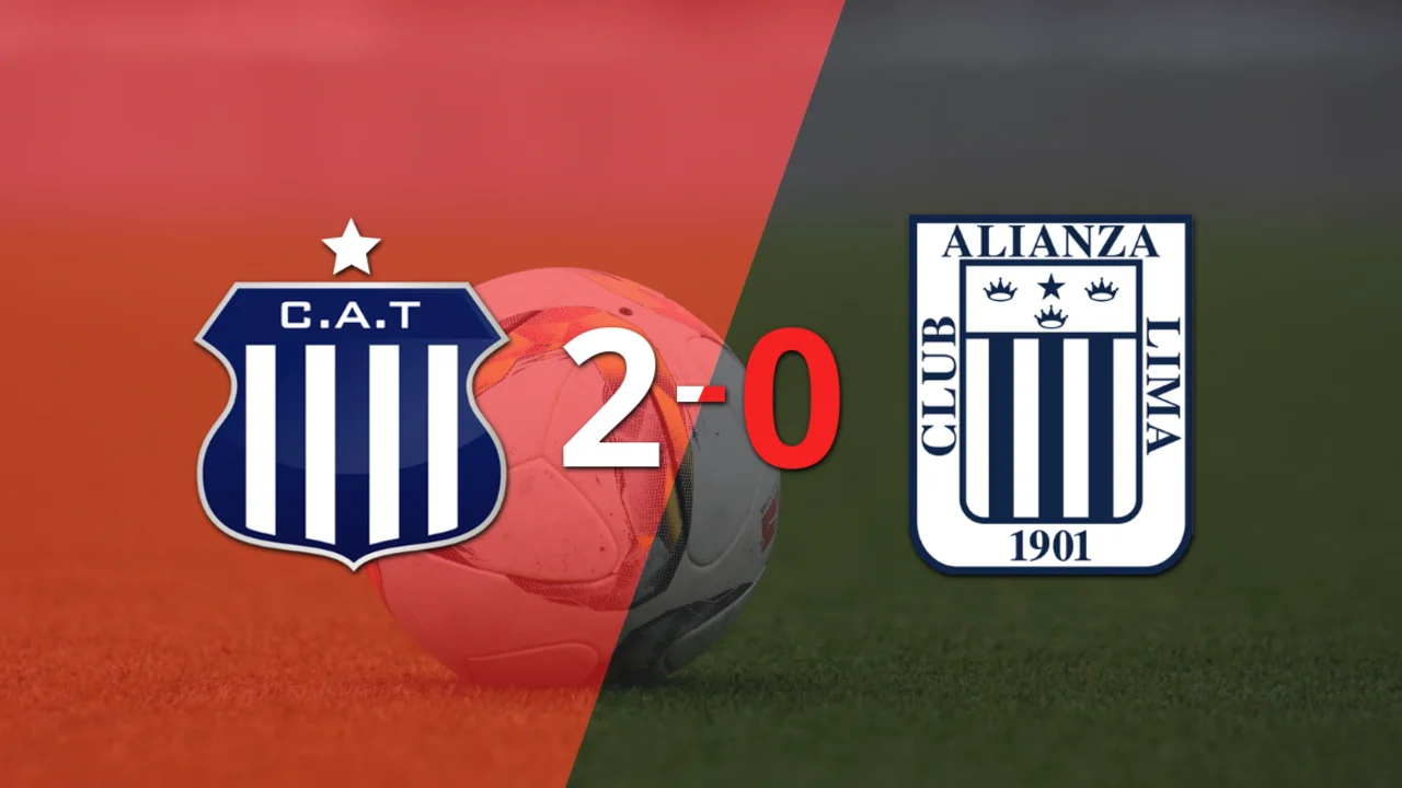 Derrota de Alianza Lima por 2-0 ante Talleres