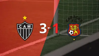 Atlético Mineiro logra una victoria de 3-1 sobre Caracas Atlético Mineiro logra una victoria de 3-1 sobre Caracas