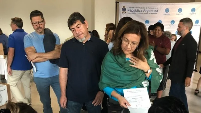Residentes en el exterior.