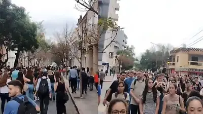 Paro y marcha de Judiciales a los tribunales por aumento salarial Paro y marcha de Judiciales a los tribunales por aumento salarial