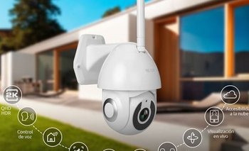 Cómo es la cámara inteligente Wi-Fi para vigilancia y seguridad | Seguridad
