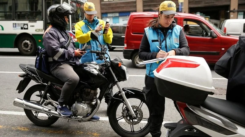 moto, multa, infracción