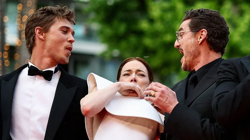 Pedro Pascal y Joaquin Phoenix iluminan la alfombra de Cannes en el estreno de "Eddington"