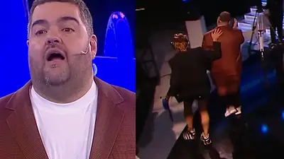 Darío Barassi se fue del estudio por broma de participante Darío Barassi se fue del estudio por broma de participante