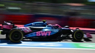 Colapinto tuvo un regreso frustrado en Fórmula 1: chocó en la Qualy del Gran Premio de Imola