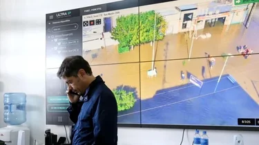 El mensaje de Kicillof en medio del temporal: "Estamos trabajando, todavía la situación es crítica"