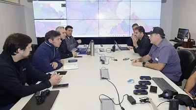 El mensaje de Kicillof en medio del temporal: "Estamos trabajando, todavía la situación es crítica" El mensaje de Kicillof en medio del temporal: "Estamos trabajando, todavía la situación es crítica"