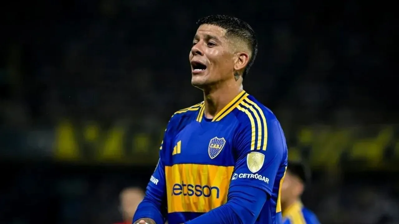 Sorpresa en Boca por lo que pasó con Marcos Rojo en el entrenamiento