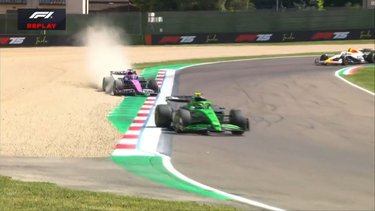 Insólito: la transmisión de TV mostró un error de Colapinto pero fue de Gasly