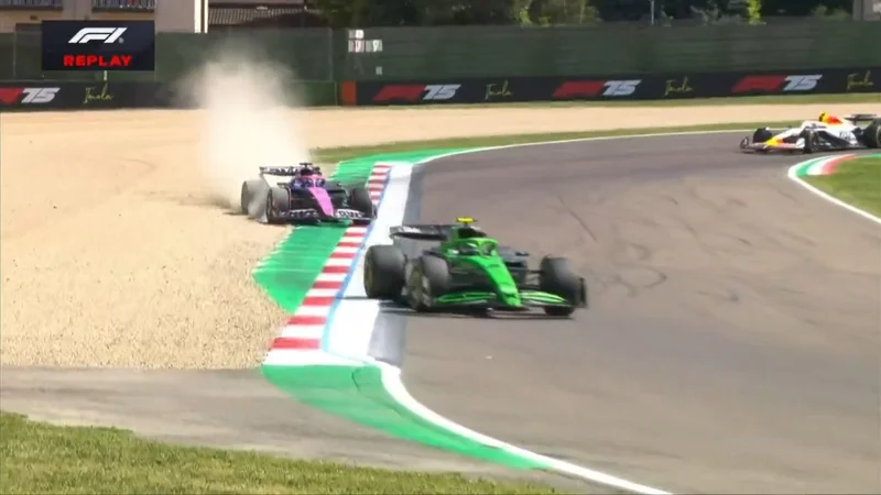 Insólito: la transmisión de TV mostró un error de Colapinto pero fue de Gasly