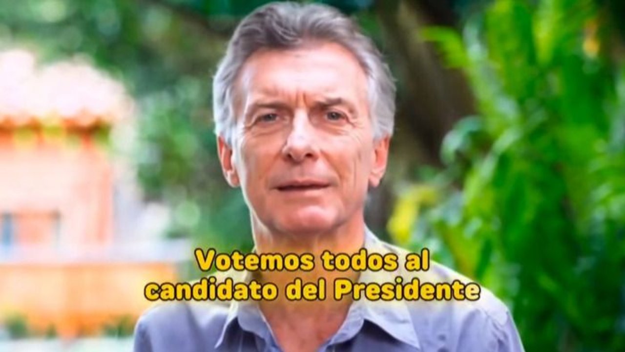 El video trucho de Macri bajando de la elección a Lospennato