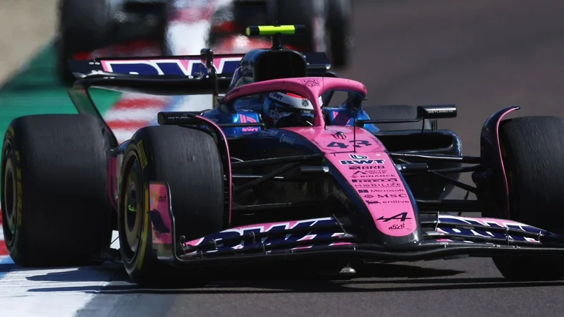 Franco Colapinto en el GP de Ímola.