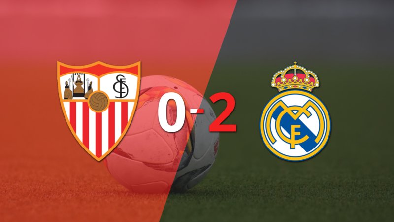 Real Madrid demuestra su superioridad ante Sevilla con un 2 a 0