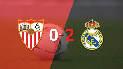 Real Madrid demuestra su superioridad ante Sevilla con un 2 a 0 Real Madrid demuestra su superioridad ante Sevilla con un 2 a 0