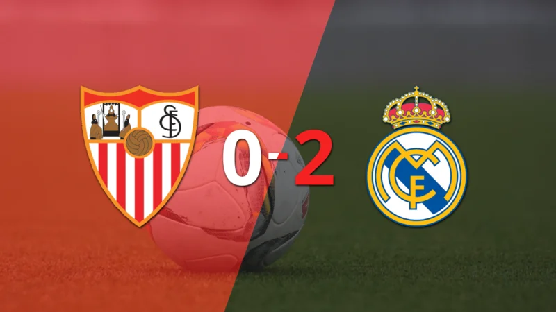 Real Madrid demuestra su superioridad ante Sevilla con un 2 a 0