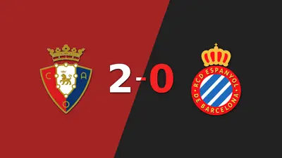 Osasuna marcó dos veces en la victoria ante Espanyol en el estadio el Sadar Osasuna marcó dos veces en la victoria ante Espanyol en el estadio el Sadar