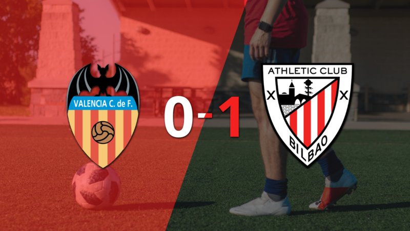 A Athletic Bilbao no le sobró nada, pero venció a Valencia por 1 a 0