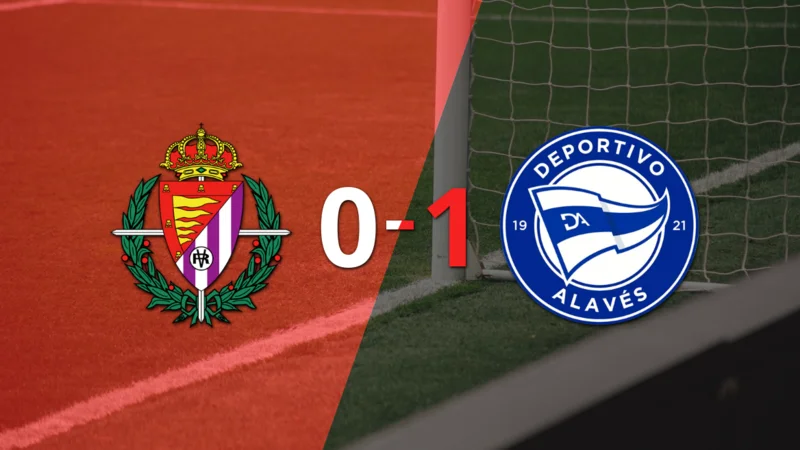 Kike García le dio la victoria a Alavés ante Valladolid con su gol de penal