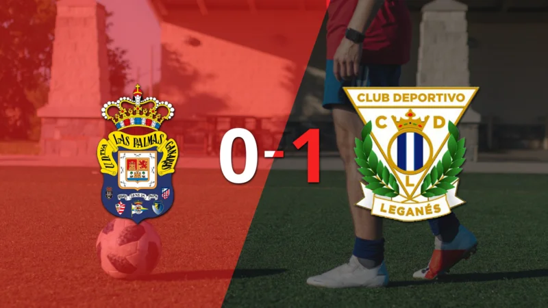 Solitario gol le da triunfo 1-0 a Leganés sobre UD Las Palmas