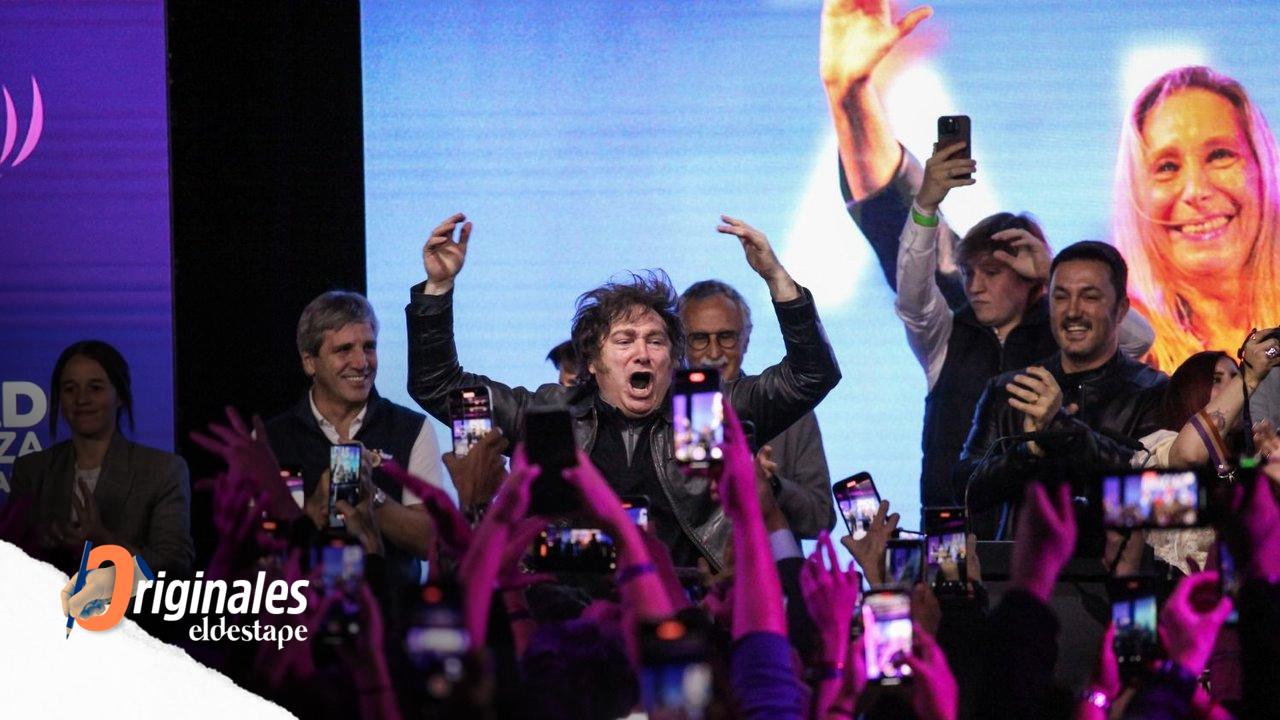 Milei festejó en un marco de apatía que castigó al PJ y hundió al PRO