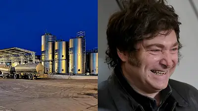 Fábrica y Javier Milei Fábrica y Javier Milei
