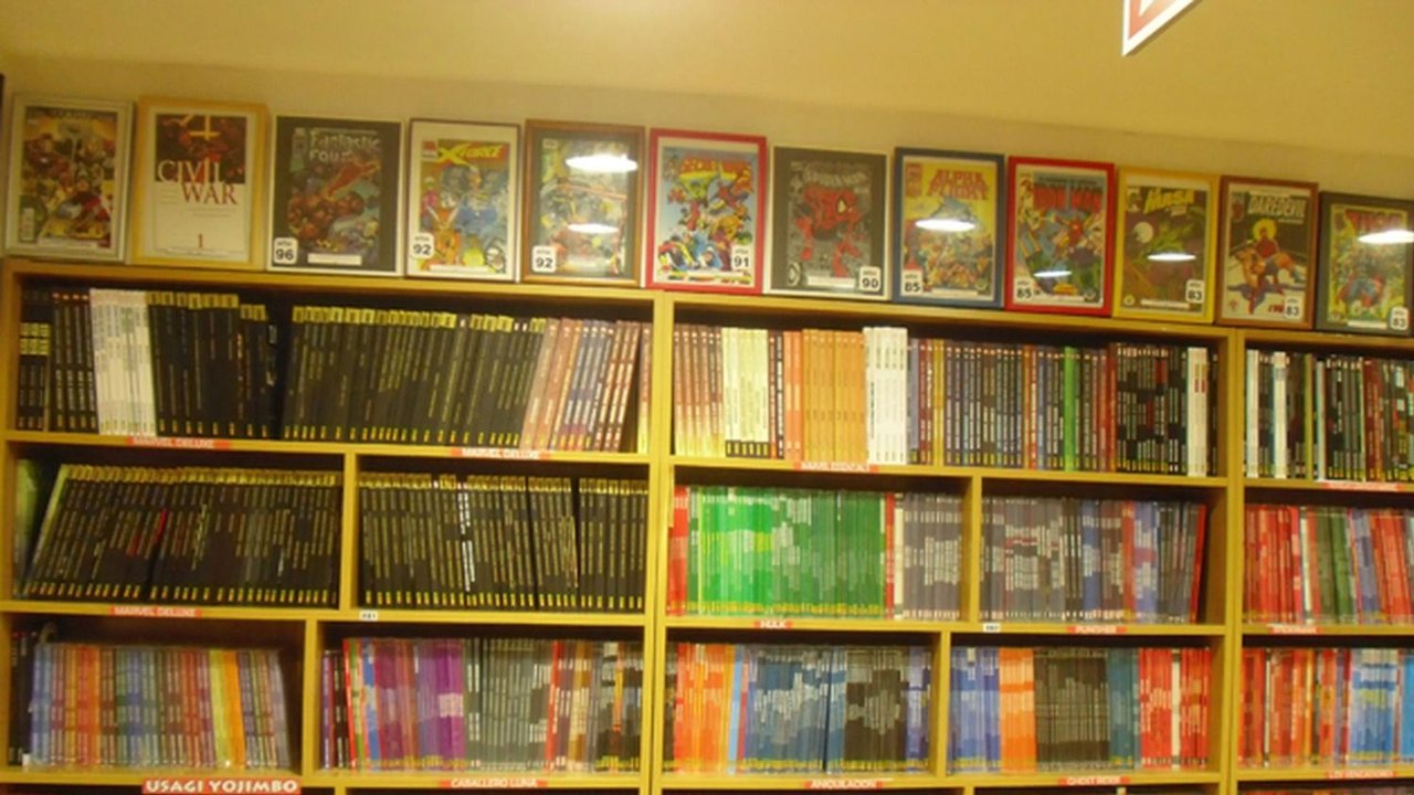 Estantes de cómics